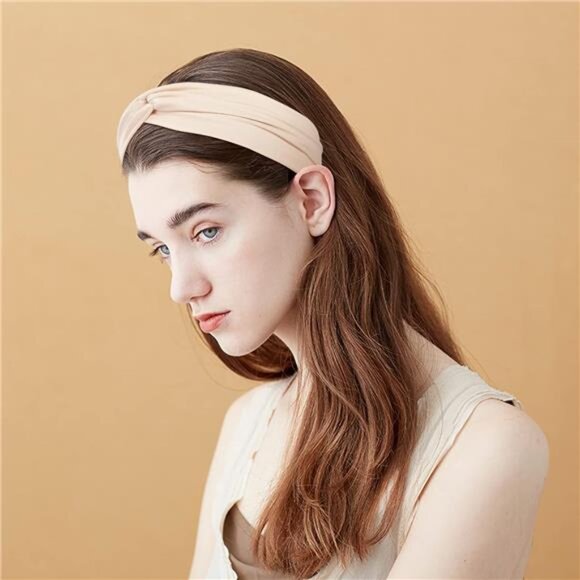 12 Pack Headbands for Women, Fashionable Sports Hairbands, Elastic Wide Headband - Picture 6 of 8